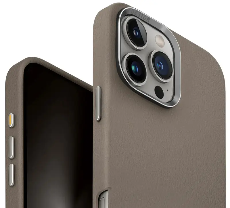 Чохол для iPhone 16 Pro Mах UNIQ HYBRID MAGCLICK CHARGING LYDEN - FLINT GREY (UNIQ-IP6.9P(2024)-LYDMGRY) - фото - №3