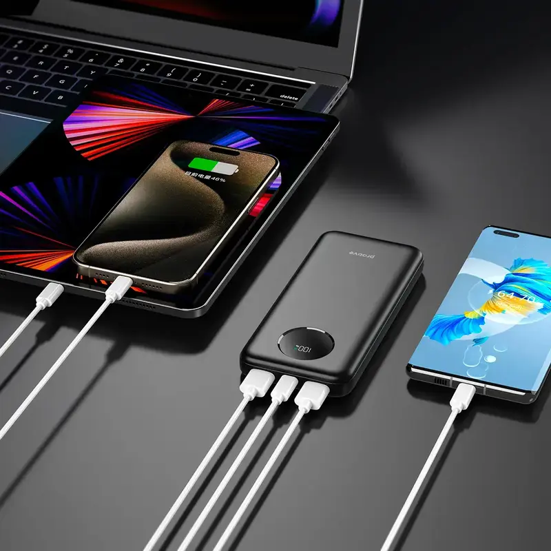 Порт.ЗП Proove Illuminator SE 10000mAh 22.5W чорний фото