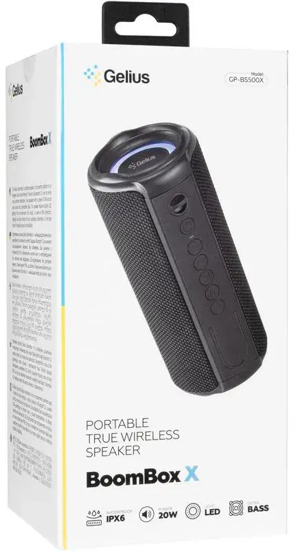 Акустика Gelius Pro BoomBox X GP-BS500x (Black) - фото - №9