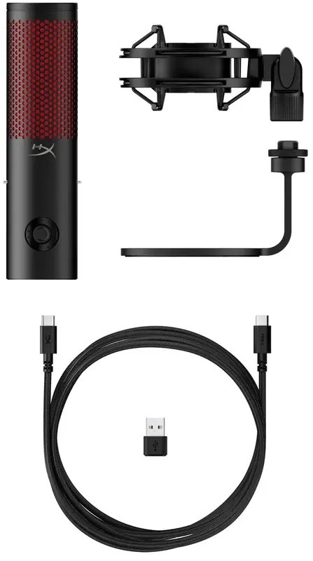 Мікрофон HyperX QuadCast 2 (Black) фото