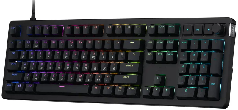 Ігрова клавіатура HyperX Alloy Rise PBT HX Red (7G7A3AA) фото