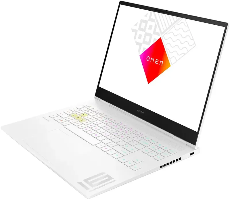 Ноутбук HP Omen Transcend Laptop 16-u1017ua Ceramic White (A49ZWEA) - фото - №2