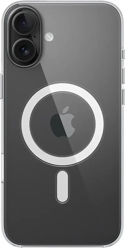 Чохол для iPhone 16 Plus Clear Case with MagSafe (MA7D4ZM/A) фото