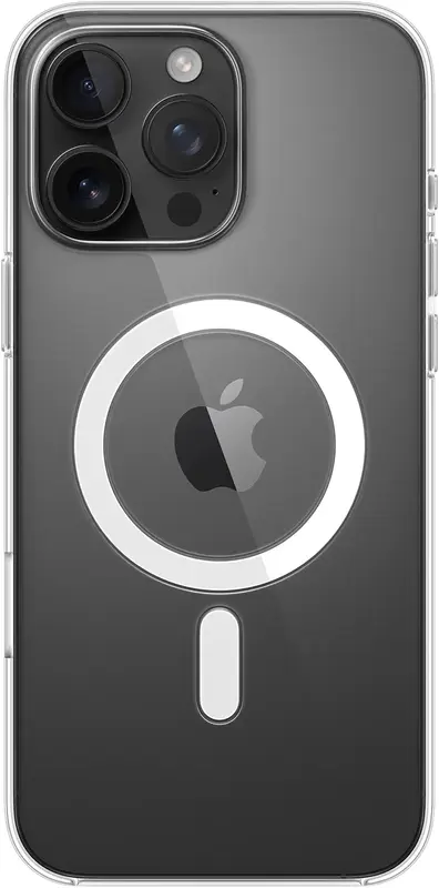 Чехол для iPhone 16 Pro Max Clear Case with MagSafe (MA7F4ZM/A) фото