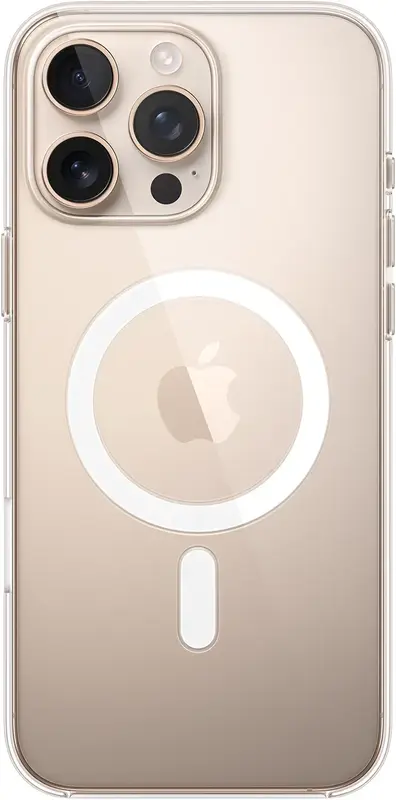Чехол для iPhone 16 Pro Max Clear Case with MagSafe (MA7F4ZM/A) фото