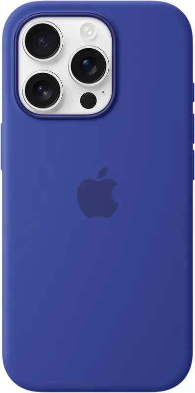 Чохол для iPhone 16 Pro Silicone Case with MagSafe Ultramarine (MYYP3ZM/A) - фото - №0