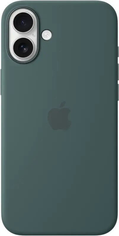 Чохол для iPhone 16 Plus Silicone Case with MagSafe Lake Green (MYYH3ZM/A) - фото - №0
