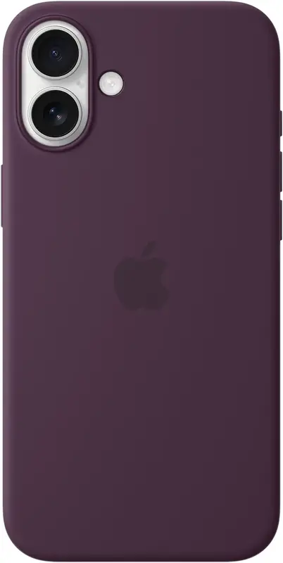 Чохол для iPhone 16 Plus Silicone Case with MagSafe Plum (MYYD3ZM/A) фото