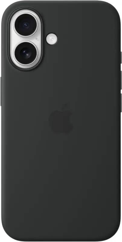 Чехол для iPhone 16 Silicone Case with MagSafe Black (MYY13ZM/A) фото