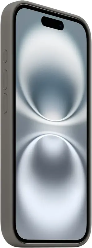 Чехол для iPhone 16 Silicone Case with MagSafe Stone Gray (MYY33ZM/A) фото