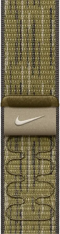 Ремешок для часов Apple Watch 40/41/42mm Green/Grey Nike Sport Loop - фото - №0