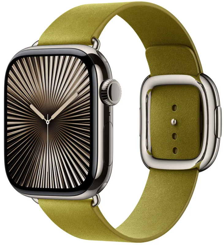 Ремінець для годинника Apple Watch 40/41/42mm Chartreuse Modern Buckle - Large - фото - №3