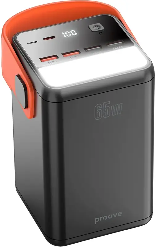Порт.ЗП Proove Powerbox 60000mAh 65W чорний фото