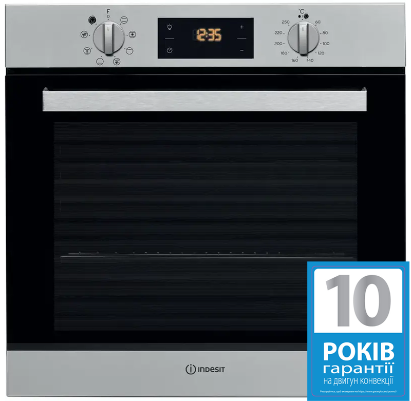 Духовой шкаф электрический Indesit IFW 6544 IX - фото - №0
