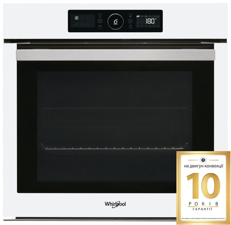Духова шафа електрична Whirlpool AKZ96220WH - фото - №0