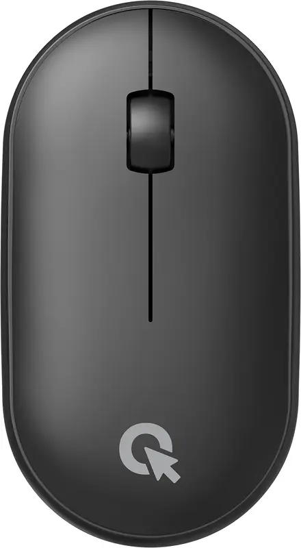 Комп'ютерна миша OfficePro M185B Silent Click Wireless (Black) - фото - №0