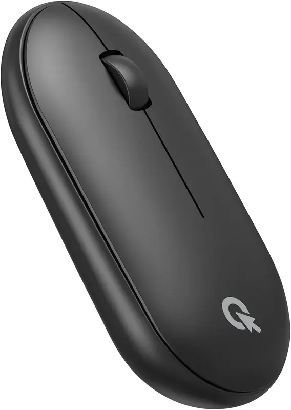 Комп'ютерна миша OfficePro M185B Silent Click Wireless (Black) - фото - №1