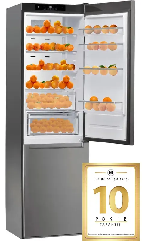 Двокамерний холодильник Whirlpool W9921COX - фото - №0