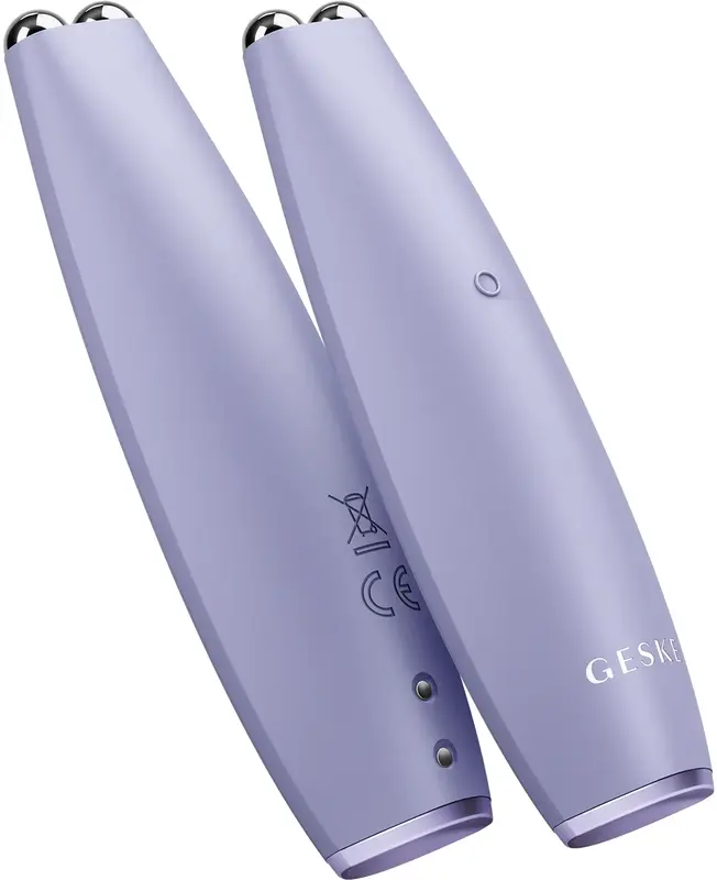 Мікрострумова ручка для підтяжки обличчя GESKE MicroCurrent Face-Lift Pen 6 в 1 фіолетовий - фото - №5