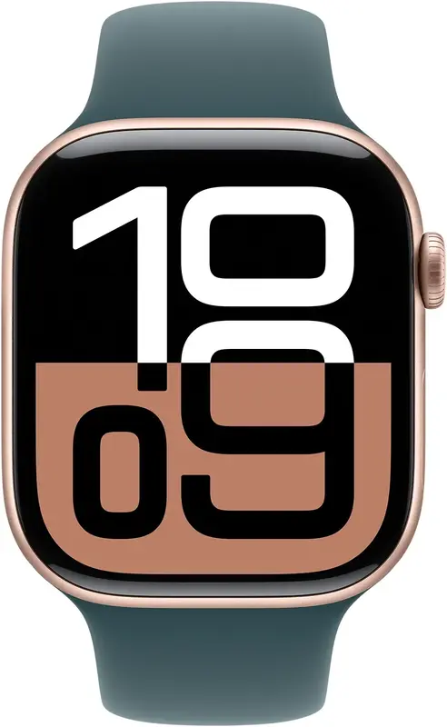 Ремінець для годинника Apple Watch 44/45/46/49mm Lake Green Sport Band - S/M (MXLQ3ZM/A) - фото - №2