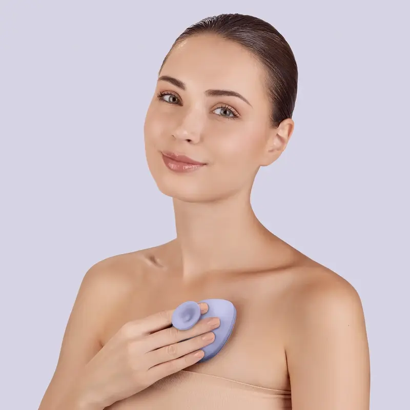 Щітка для тіла GESKE Body Brush 4 в 1 фіолетова фото