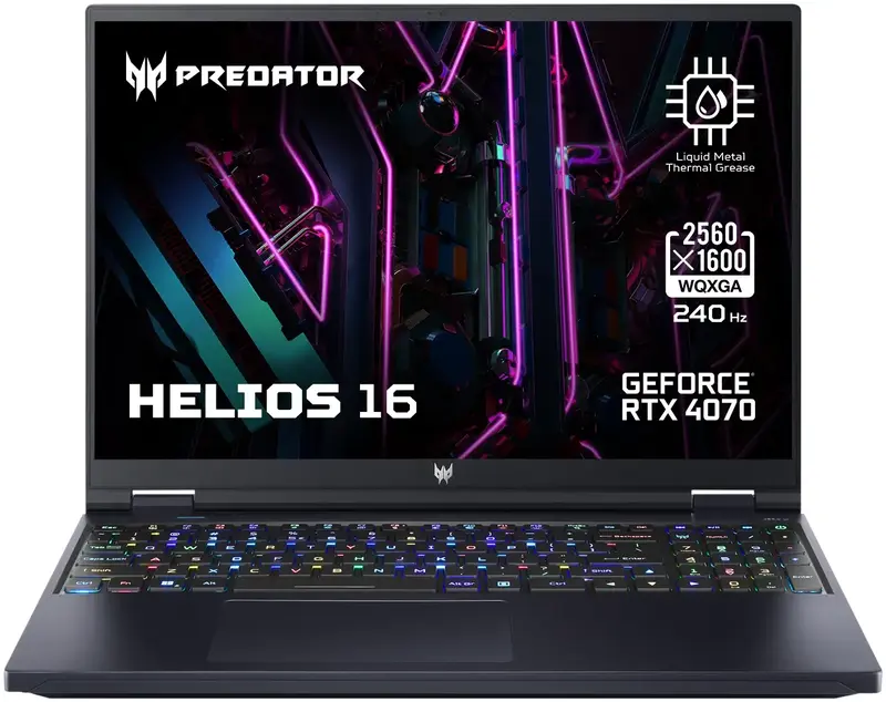 Ноутбук Acer Predator Helios 16 PH16-71-970L Abyssal Black (NH.QJREU.003) фото