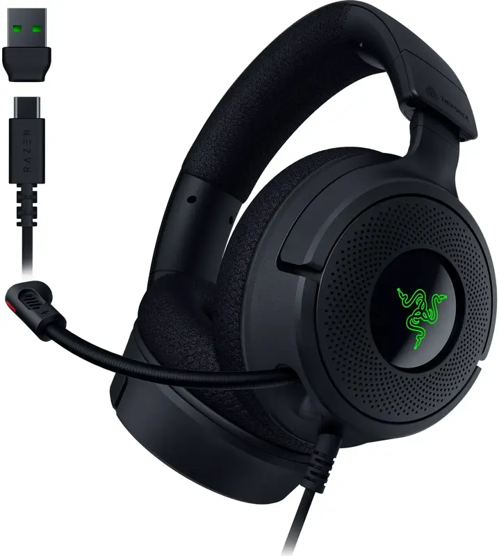 Ігрова гарнітура Razer Kraken V4 X (RZ04-05180100-R3M1) фото