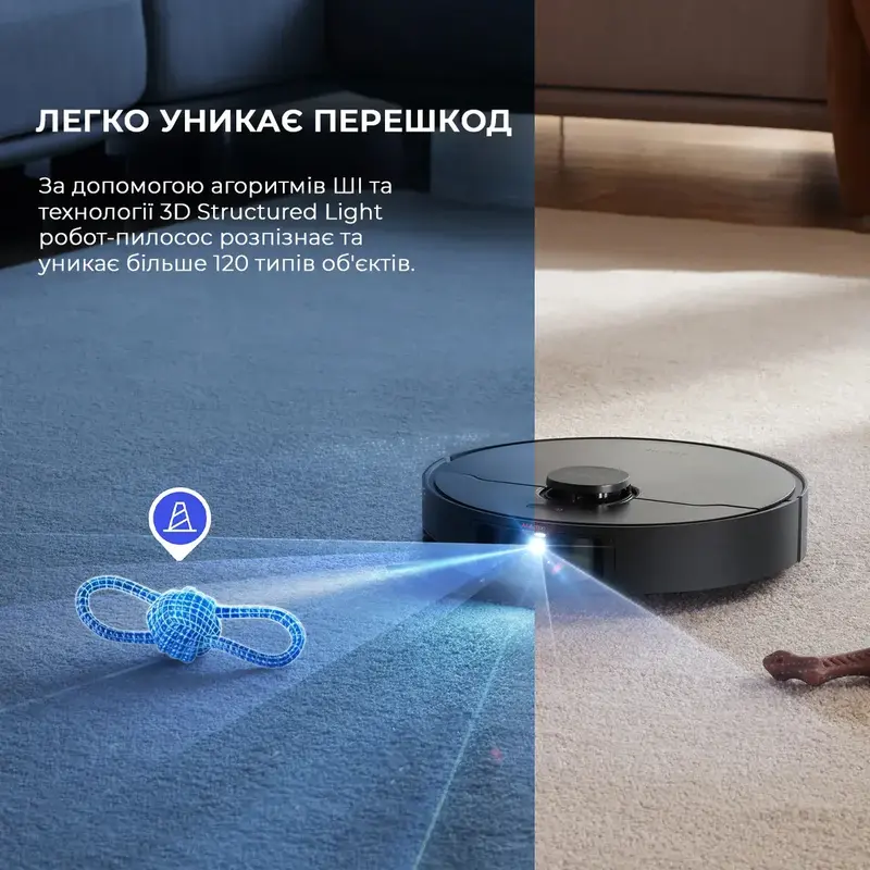 Робот-пылесос моющий Dreame Bot X40 Ultra Black фото