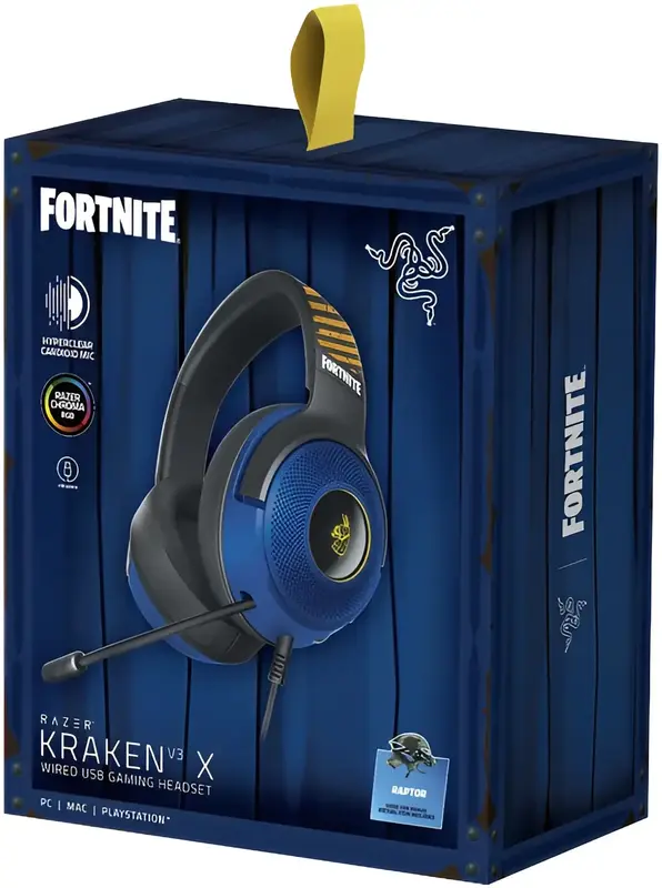 Игровая гарнитура Razer Kraken V3 X FORTNITE (RZ04-03750500-R3M1) фото