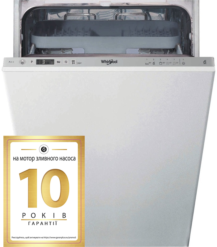 Вбудована посудомийна машина Whirlpool WSIC3M27C - фото - №0