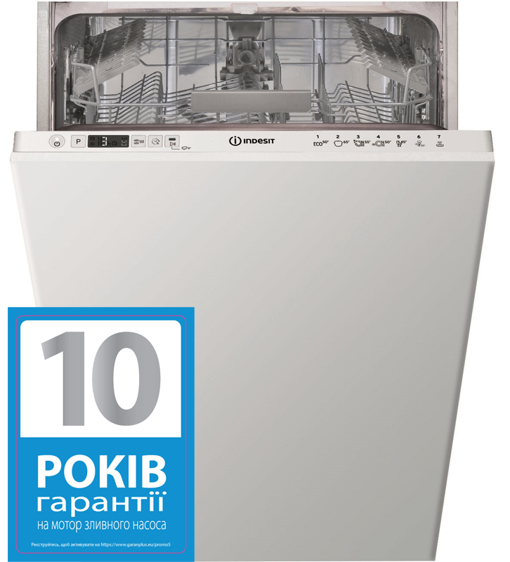 Вбудована посудомийна машина Indesit DSIC 3M19 фото