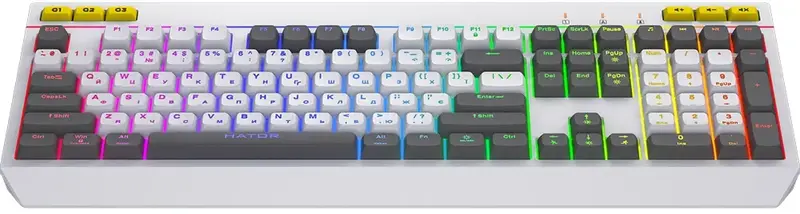 Ігрова клавіатура HATOR Icefall (HTK405UA) White (HTK405UA) White фото