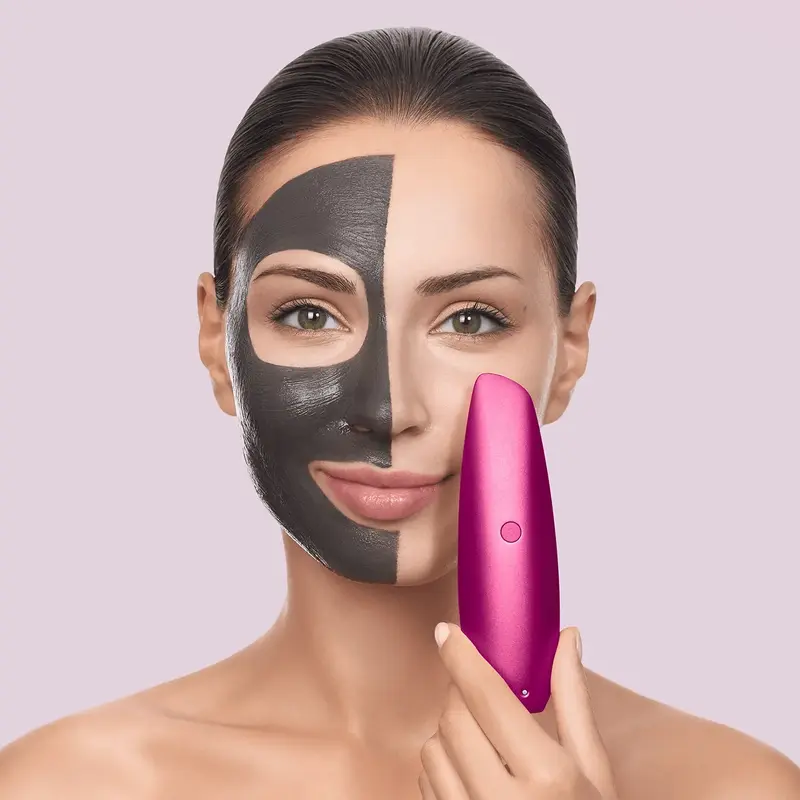 Бесконтактная магнитная пилинг маска GESKE Touchless Magnetic Peeling Mask 5 в 1 пурпурный фото