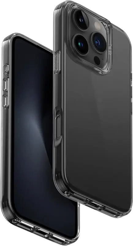 Чохол для Iphone 16 Pro UNIQ HYBRID AIR FENDER - GREY TINTED (UNIQ-IP6.3P(2024)-AIRFGRY) - фото - №1