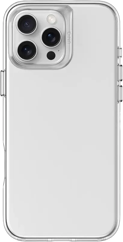Чохол для Iphone 16 Pro UNIQ HYBRID AIR FENDER - NUDE TRANSPARENT (UNIQ-IP6.3P(2024)-AIRFNUD) - фото - №0