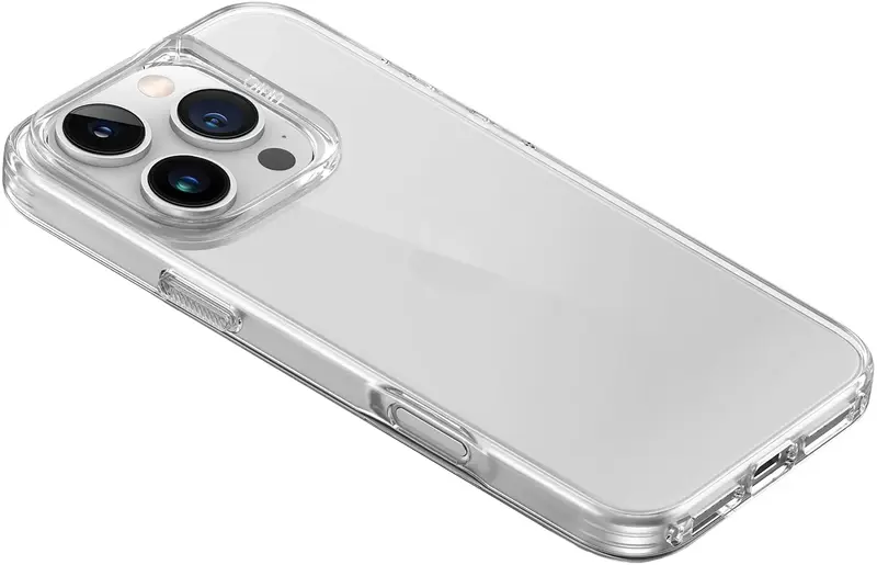 Чохол для Iphone 16 Pro UNIQ HYBRID AIR FENDER - NUDE TRANSPARENT (UNIQ-IP6.3P(2024)-AIRFNUD) - фото - №2