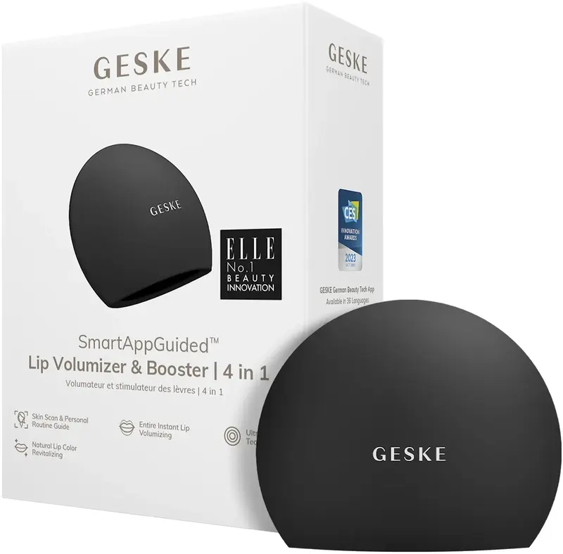 Пристрій для збільшення об'єму губ GESKE Lip Volumizer & Booster 4 в 1 сірий M фото