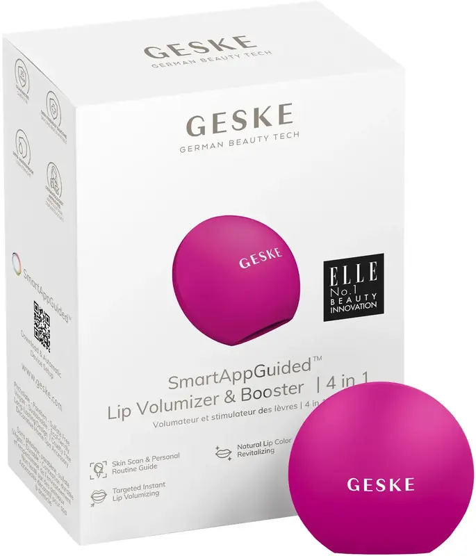 Пристрій для збільшення об'єму губ GESKE Lip Volumizer & Booster 4 в 1 бузковий S фото
