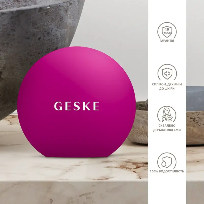 Пристрій для збільшення об'єму губ GESKE Lip Volumizer & Booster 4 в 1 бузковий S фото