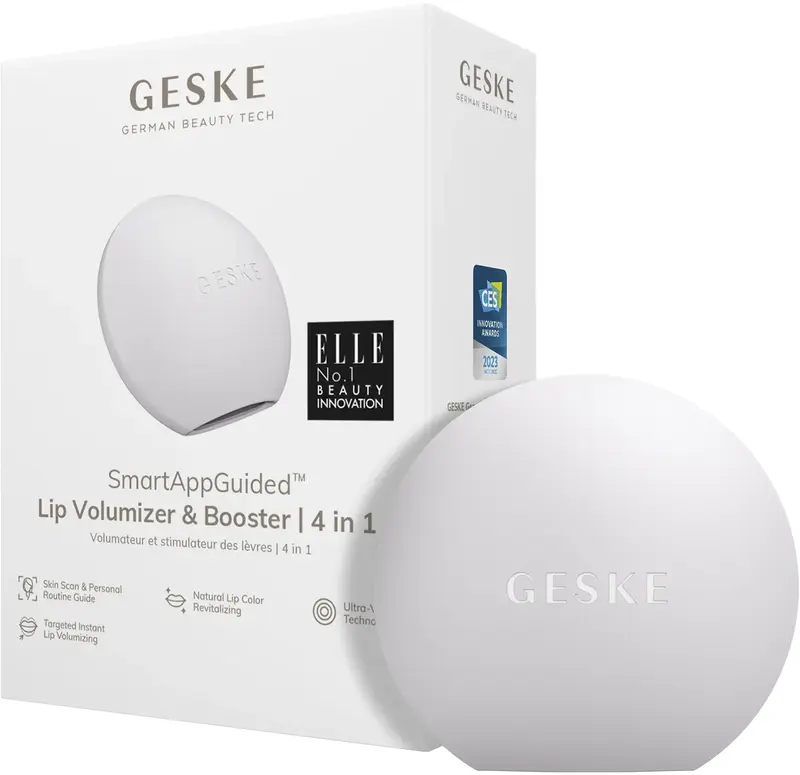 Пристрій для збільшення об'єму губ GESKE Lip Volumizer & Booster 4 в 1 пудровий S - фото - №0