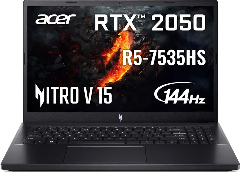 Ноутбук Acer Nitro V 15 ANV15-41-R79X Obsidian Black (NH.QSJEU.004) фото