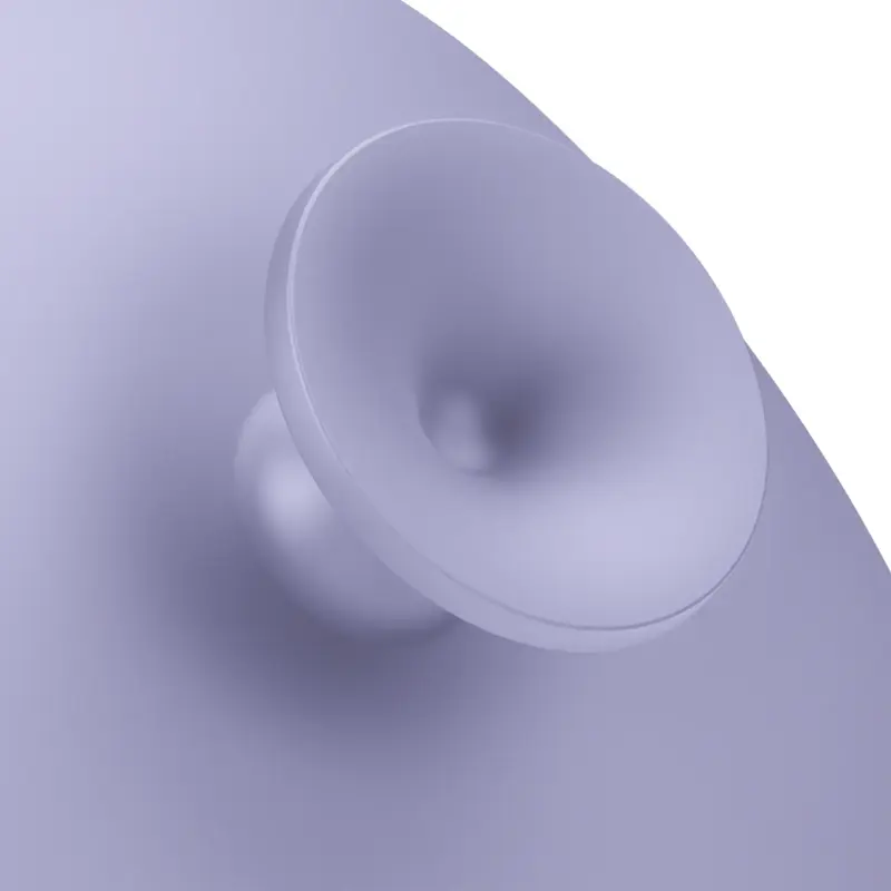 Щітка для обличчя Geske Facial Brush 4 в 1 фіолетова з тримачем фото