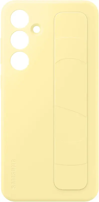 Чохол для Samsung S24 FE Standing Grip Case Yellow (EF-GS721CYEGWW) - фото - №4