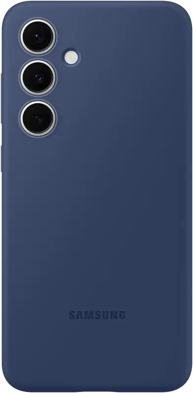 Чохол для Samsung S24 FE Silicone Case Blue (EF-PS721CLEGWW) - фото - №0