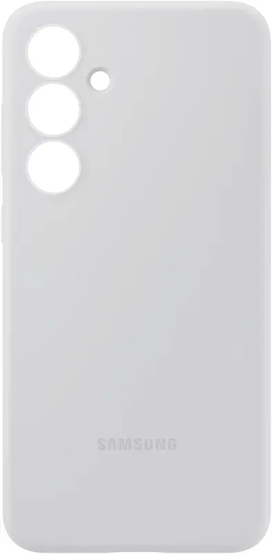 Чохол для Samsung S24 FE Silicone Case Gray (EF-PS721CJEGWW) - фото - №3