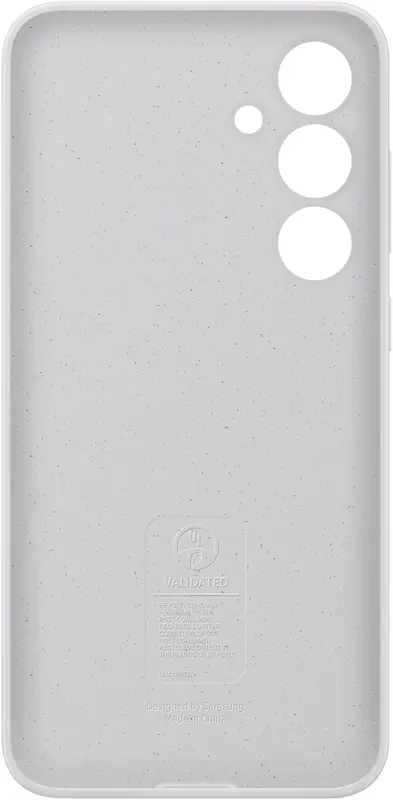 Чохол для Samsung S24 FE Silicone Case Gray (EF-PS721CJEGWW) - фото - №4