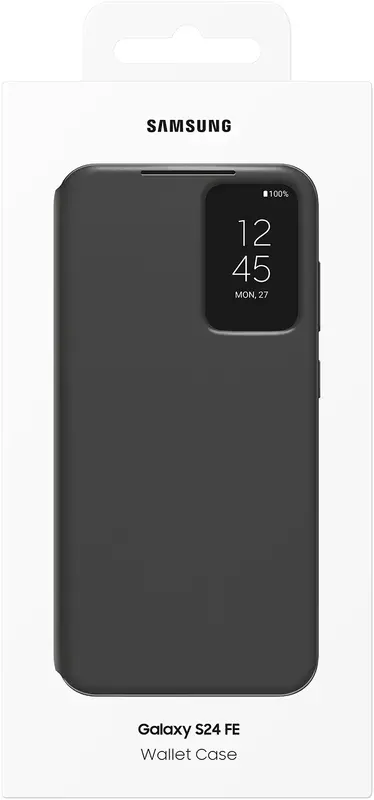 Чехол для Samsung S24 FE Smart View Wallet Case Black (EF-ZS721CBEGWW) - фото - №6