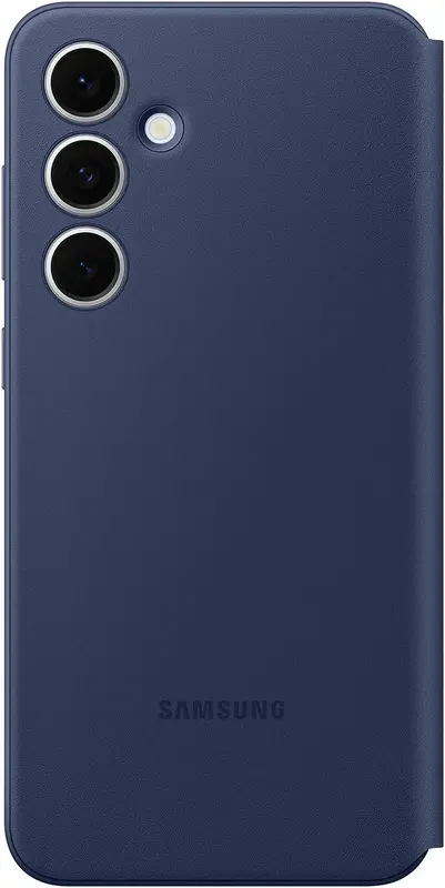 Чехол для Samsung S24 FE Smart View Wallet Case Blue (EF-ZS721CLEGWW) - фото - №1