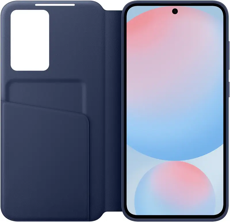 Чехол для Samsung S24 FE Smart View Wallet Case Blue (EF-ZS721CLEGWW) - фото - №2