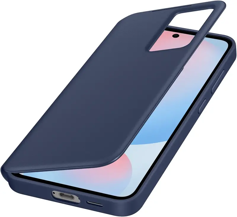 Чехол для Samsung S24 FE Smart View Wallet Case Blue (EF-ZS721CLEGWW) - фото - №3